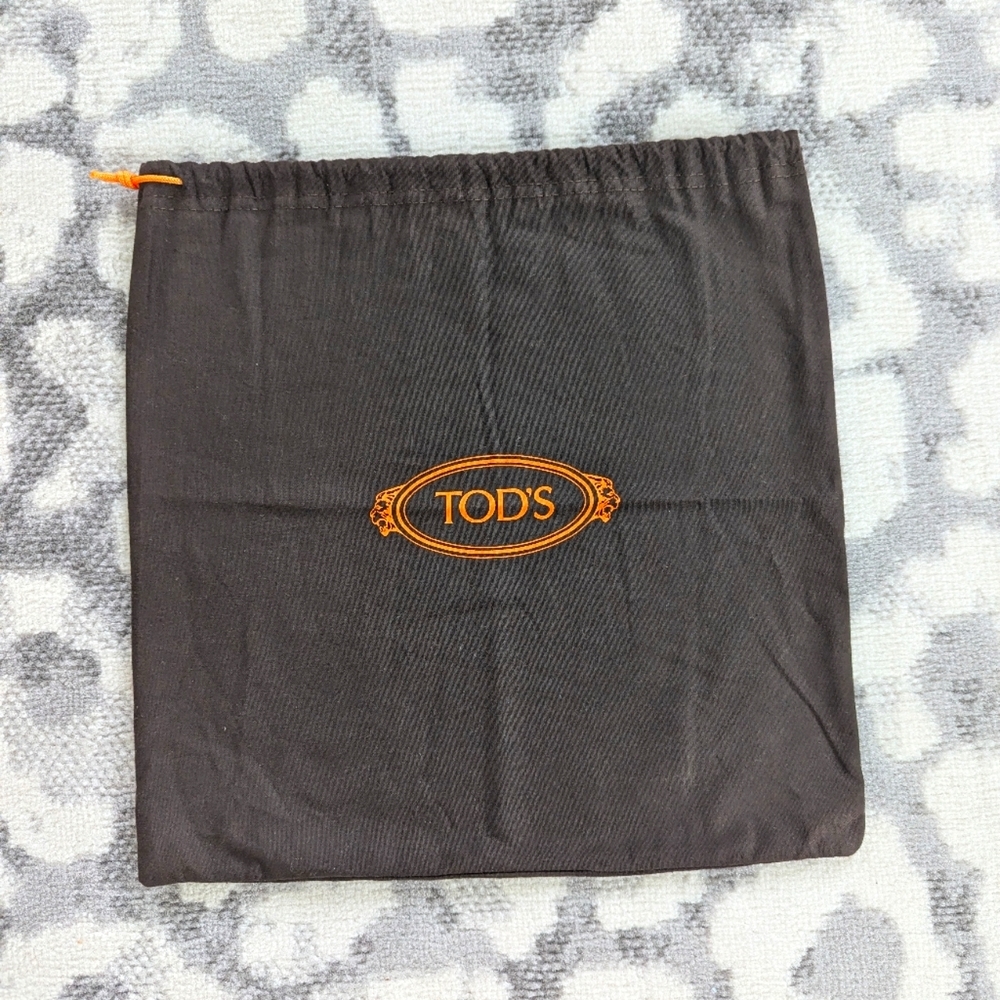 TOD'S Dust Bag Brown With Drawstring NEW